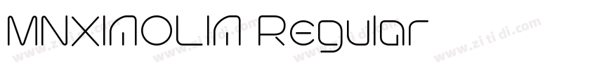 MNXIAOLIA Regular字体转换